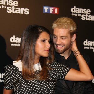 Karine Ferri et Yann-Alrick Mortreuil au photocall de l'émission "Danse Avec Les Stars - Saison 7" à Boulogne-Billancourt, le 28 septembre 2016. © Denis Guignebourg/Bestimage