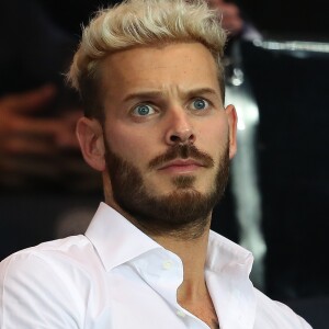 Matt Pokora (M. Pokora) - People au match de Ligue des champions Psg contre Arsenal au Parc des Princes à Paris le 13 septembre 2016. © Cyril Moreau/Bestimage