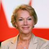 Brigitte Lahaie - Conférence de presse du groupe NextRadioTV qui regroupe BFM TV et RMC à Paris le 2 septembre 2015.