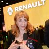 Julie Depardieu - Présentation du Renault Trezor concept car électrique pendant la 119ème édition du Mondial de l'Automobile 2016 au Paris Expo Porte de Versailles à Paris, France, le 29 septembre 2016. © Rachid Bellak/Bestimage