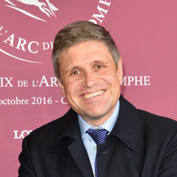 Juan-Carlos Capelli au 95ème Qatar Prix de l'Arc de Triomphe à l'Hippodrome de Chantilly le 2 octobre 2016.