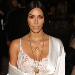 Kim Kardashian au défilé de mode "Givenchy", collection prêt-à-porter Printemps-Eté 2017 lors de la Fashion Week de Paris, France, le 2 Octobre 2016.