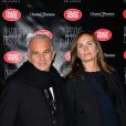 Alain Terzian et sa femme Brune de Margerie à l'avant-première du show "Chantal Thomass" au Crazy Horse à Paris, le 5 octobre 2016