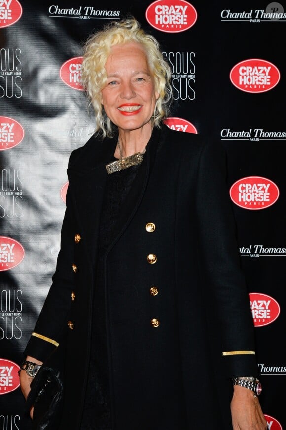 Ellen von Unwerth à l'avant-première du show "Chantal Thomass" au Crazy Horse à Paris, le 5 octobre 2016.