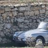 Exclusif - Brad Pitt et Angelina Jolie, dans une Citroën DS décapotable , sur le tournage de "By the sea" sur l'île de Gozo à Malte le 9 novembre 2014