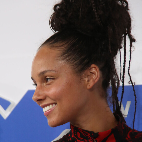Alicia Keys à la soirée des MTV Video Music Awards 2016 à Madison Square Garden à New York, le 28 août 2016.
