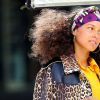Alicia Keys porte un manteau imprimé léopard à New York le 11 juillet 2016.