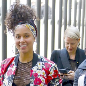 Alicia Keys à la soirée NBC Universal Upfront au Rockfeller Center à New York le 16 mai 2016.