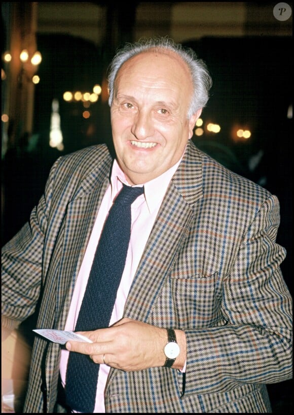 Pierre Tchernia lors de la remise du prix Louis-Delluc en 1990