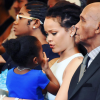 Rihanna au baptême de son neveu organisé à la Barbade le 9 octobre 2016.