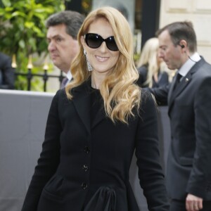 No Web No Chaines TV - Céline Dion - Arrivées au défilé de mode Haute-Couture automne-hiver 2016/2017 "Christian Dior" à Paris. Le 4 juillet 2016