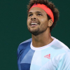Jo-Wilfried Tsonga après sa victoire contre Alexander Zverev aux Masters 1000 de Shanghai le 13 octobre 2016.