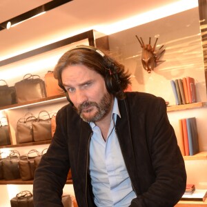 Frédéric Beigbeder au Cocktail/dîner Longchamp à la boutique Longchamp, rue Saint-Honoré, à Paris, France, le 4 octobre 2016, lors de la Fashion Week de Paris © Rachid Bellak/Bestimage