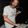 Frédéric Beigbeder mixe pour l'After party du film "Casablancas l'homme qui aimait les femmes" chez Castel à Paris, le 16 juin 2016. © Veeren/Bestimage