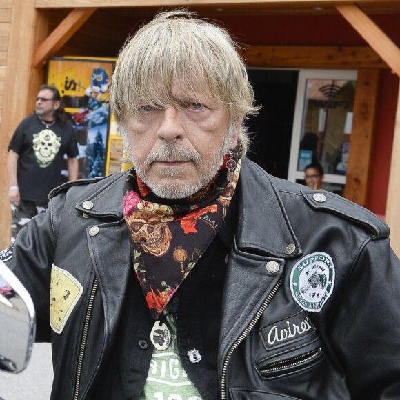 Le Renaud et Jean-Luc Lahaye assistent au "Motordays" à Gérardmer le 29 mai 2016.