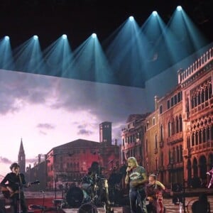 Renaud sur la scène du Zénith