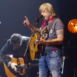 Renaud sur la scène du Zénith