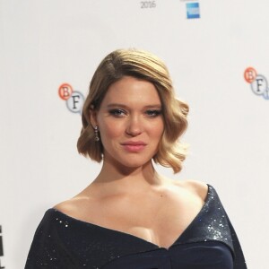 Léa Seydoux pour le film "Juste la fin du monde" lors du festival du film BFI de Londres le 14 octobre 2016.
