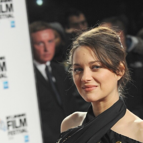 Marion Cotillard pour le film "Juste la fin du monde" lors du festival du film BFI de Londres le 14 octobre 2016.