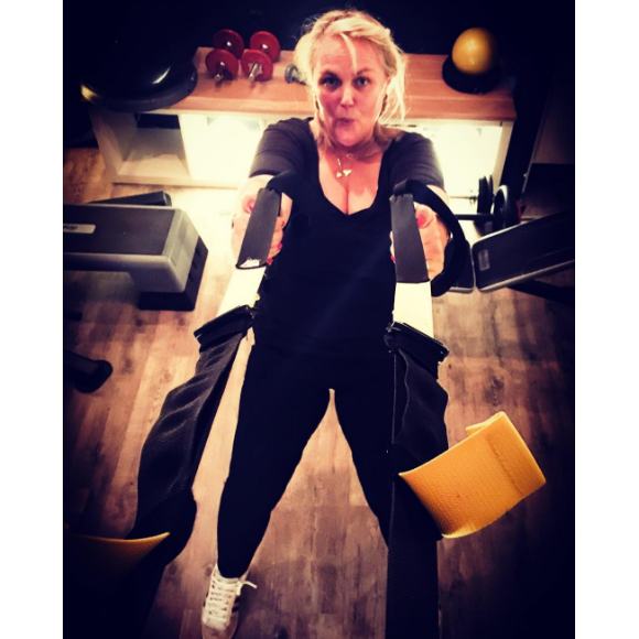 Valérie Damidot en action, elle a engagé le coach sportif Jérôme Jaconelli.