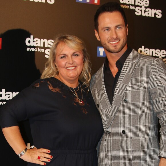 Valérie Damidot et Christian Millette au photocall de l'émission "Danse Avec Les Stars - Saison 7" à Boulogne-Billancourt, le 28 septembre 2016.