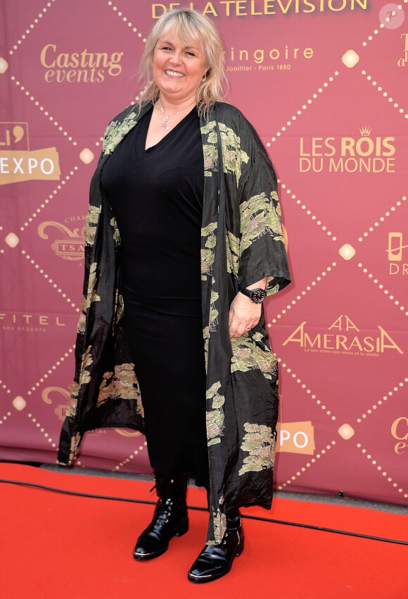 Valérie Damidot assiste à la cérémonie des "Gold prix de la TNT 2016" au Théâtre Bobino à Paris le 6 juin 2016.