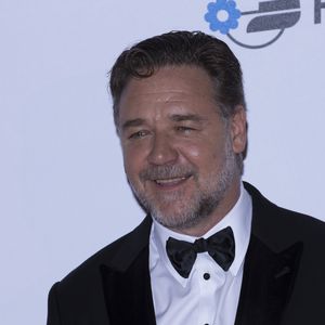 Russell Crowe et Ryan Gosling à la première de ''The Nice Guys' à Rome, le 20 mai 2016 © Barbara Como/Pacific Press via Bestimage