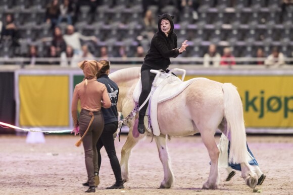 Maud Angelica Behn lors de l'Oslo Horse Show le 16 octobre 2016.