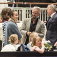 Ari Behn, ex-époux de la princesse Märtha Louise de Norvège, lors de l'Oslo Horse Show le 16 octobre 2016 auquel participaient leurs filles.