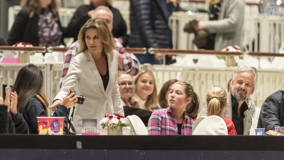 La princesse Märtha Louise et son ex mari Ari Behn réunis pour leurs filles, deux mois après l'annonce de leur divorce, lors de l'Oslo Horse Show le 16 octobre 2016.