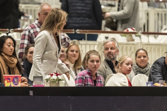 La princesse Märtha Louise et son ex mari Ari Behn étaient réunis pour leurs filles, deux mois après l'annonce de leur divorce, lors de l'Oslo Horse Show le 16 octobre 2016.