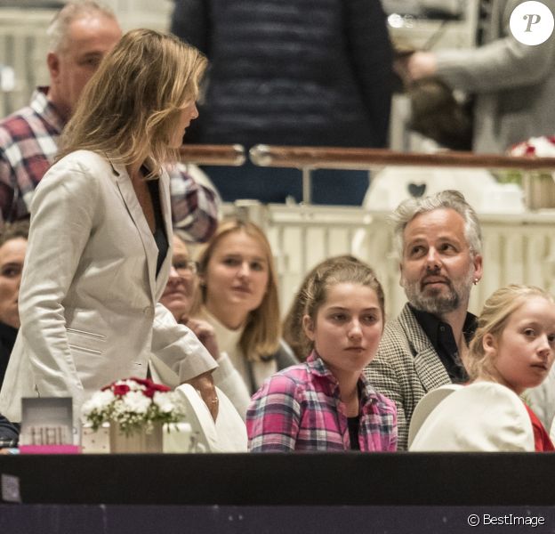 La princesse Märtha Louise et son ex mari Ari Behn étaient réunis pour leurs filles, deux mois après l'annonce de leur divorce, lors de l'Oslo Horse Show le 16 octobre 2016.