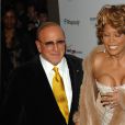 Clive Davis et Whitney Houston à la soirée pre-Grammy organisée à Beverly Hills le 10 février 2007 à Los Angeles.