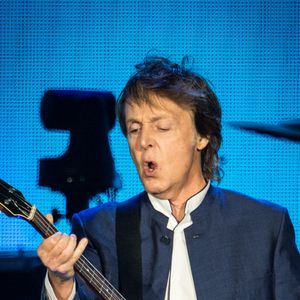 Concert de Paul McCartney lors du Festival de Musique Desert Trip à Indio en Californie, le 15 octobre 2016