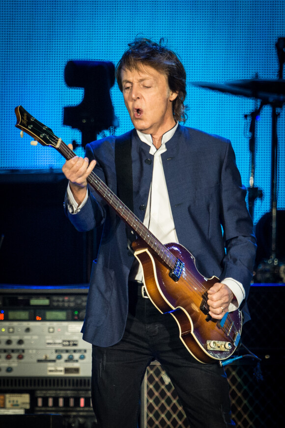 Concert de Paul McCartney lors du Festival de Musique Desert Trip à Indio en Californie, le 15 octobre 2016