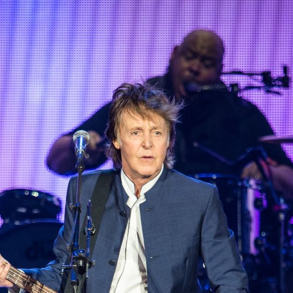 Concert de Paul McCartney lors du Festival de Musique Desert Trip à Indio en Californie, le 15 octobre 2016