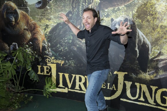 Philippe Candeloro assiste à l'avant-première du film "Le livre de la jungle" au cinéma Pathé Beaugrenelle à Paris, le 11 avril 2016.