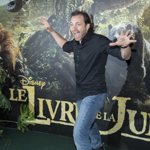 Philippe Candeloro assiste à l'avant-première du film "Le livre de la jungle" au cinéma Pathé Beaugrenelle à Paris, le 11 avril 2016.