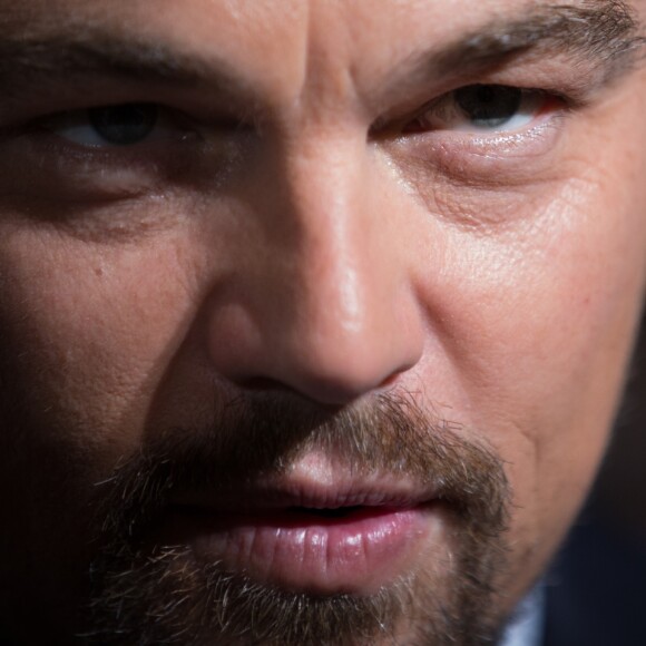Leonardo DiCaprio - Avant première du documentaire "Before the flood" au théâtre du Chatelet à Paris le 17 octobre 2016. © Cyril Moreau/Bestimage Premiere of "Before the flood" in Paris, France on october 17, 2016.17/10/2016 - Paris
