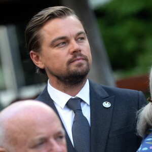 Leonardo Dicaprio - People à la célébration du 35e anniversaire de la journée internationale de la paix à l'ONU à New York le 16 septembre 2016.