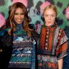 Iman et Chloë Sevigny assistent à la soirée de lancement de la collection Kenzo x H&M à New York le 19 octobre 2016.