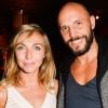 Amélie Etasse et David Bàn à la soirée de lancement du livre "L'art du bien-être dans ton coeur" d'Amélie Etasse au Buddha Bar à Paris, le 19 octobre 2016.
