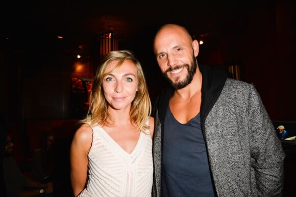 Amélie Etasse et David Bàn à la soirée de lancement du livre "L'art du bien-être dans ton coeur" d'Amélie Etasse au Buddha Bar à Paris, le 19 octobre 2016.