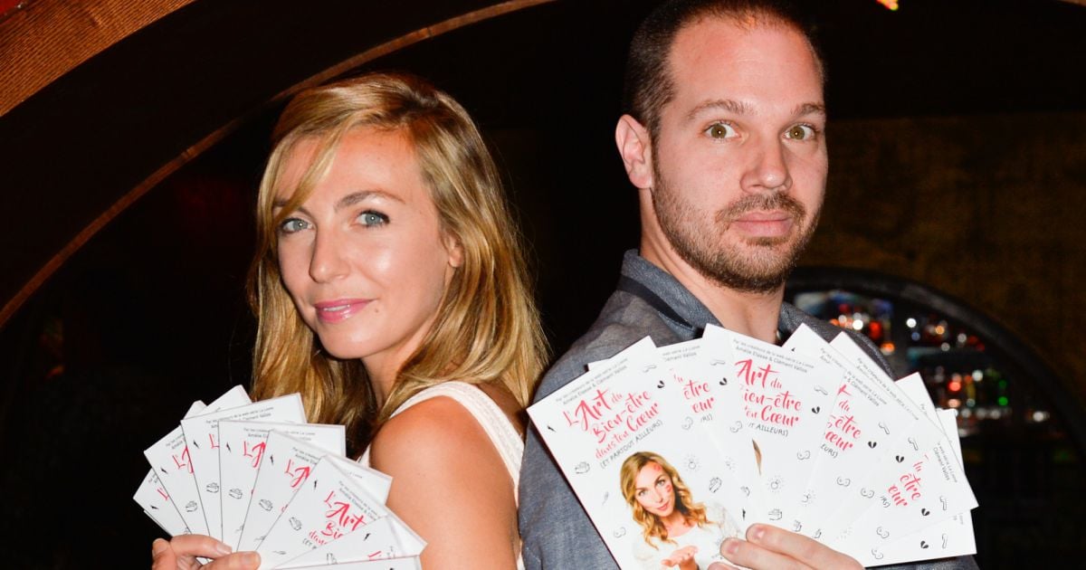 Qui Est Le Mari De Amélie Etasse Amélie Etasse et Clément Vallos à la soirée de lancement du livre L'art