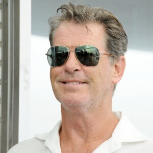 Pierce Brosnan est allé déjeuner au restaurant E Baldi à Beverly Hills, le 13 octobre 2015