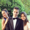 Pauline Ducruet, Louis Ducruet et Camille Gottlieb, les trois enfants de la princesse Stéphanie de Monaco, lors d'un mariage en Toscane en août 2016, photo Instagram.