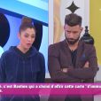 Coraie et Vincent - "Secret Story 10" sur NT1, le 21 octobre 2016.