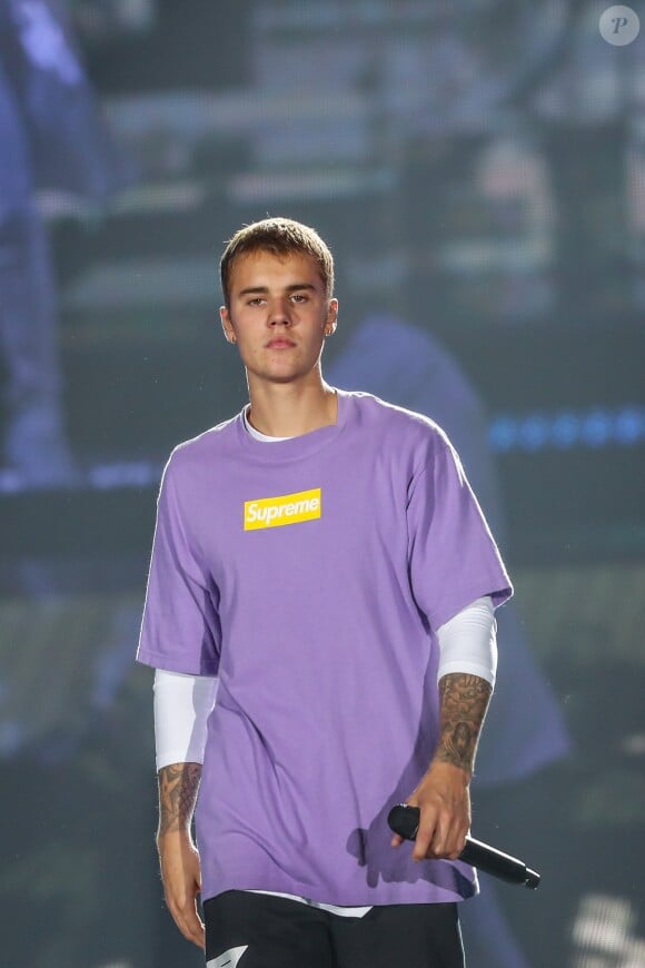 Concert de Justin Bieber à l'AccorHotels Arena à Paris dans le cadre de sa tournée "Purpose World Tour", le 20 septembre 2016. © Cyril Moreau/Bestimage