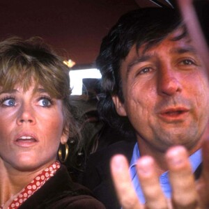 Archive - Tom Hayden et Jane Fonda le 15 juillet 2005 - Tom Hayden, ex mari de Jane Fonda est décédé le 23 octobre 2016 © Hy Simon/Globe Photos/Zuma Press/Bestimage