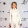 Jane Fonda lors de l'ouverture du Festival du Film de Tribeca avec la première mondiale "The First Monday In May" à New York, le 13 avril 2016.